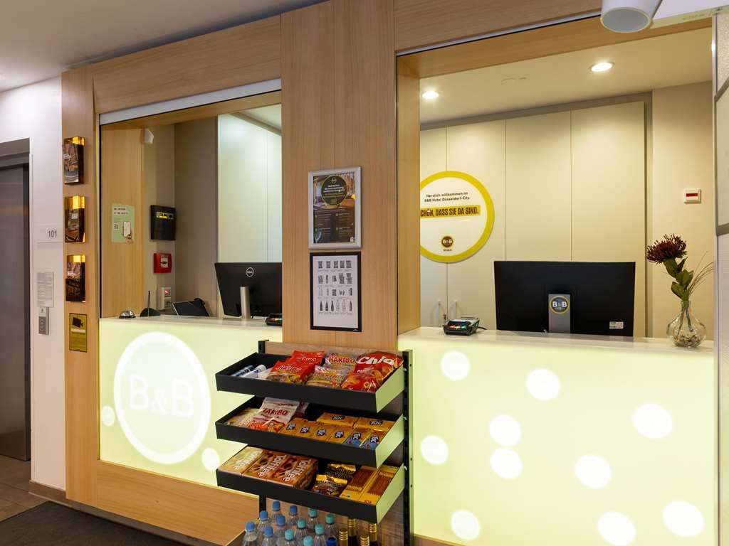 B&B Hotel Duesseldorf-City Interiør bilde